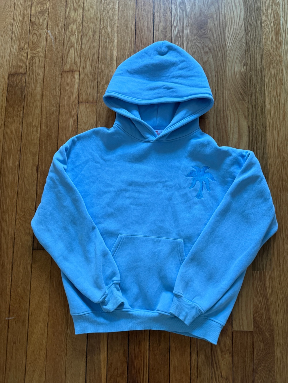 “Everything Comes in Waves” Hoodie in Blue - Picture 3 of 7